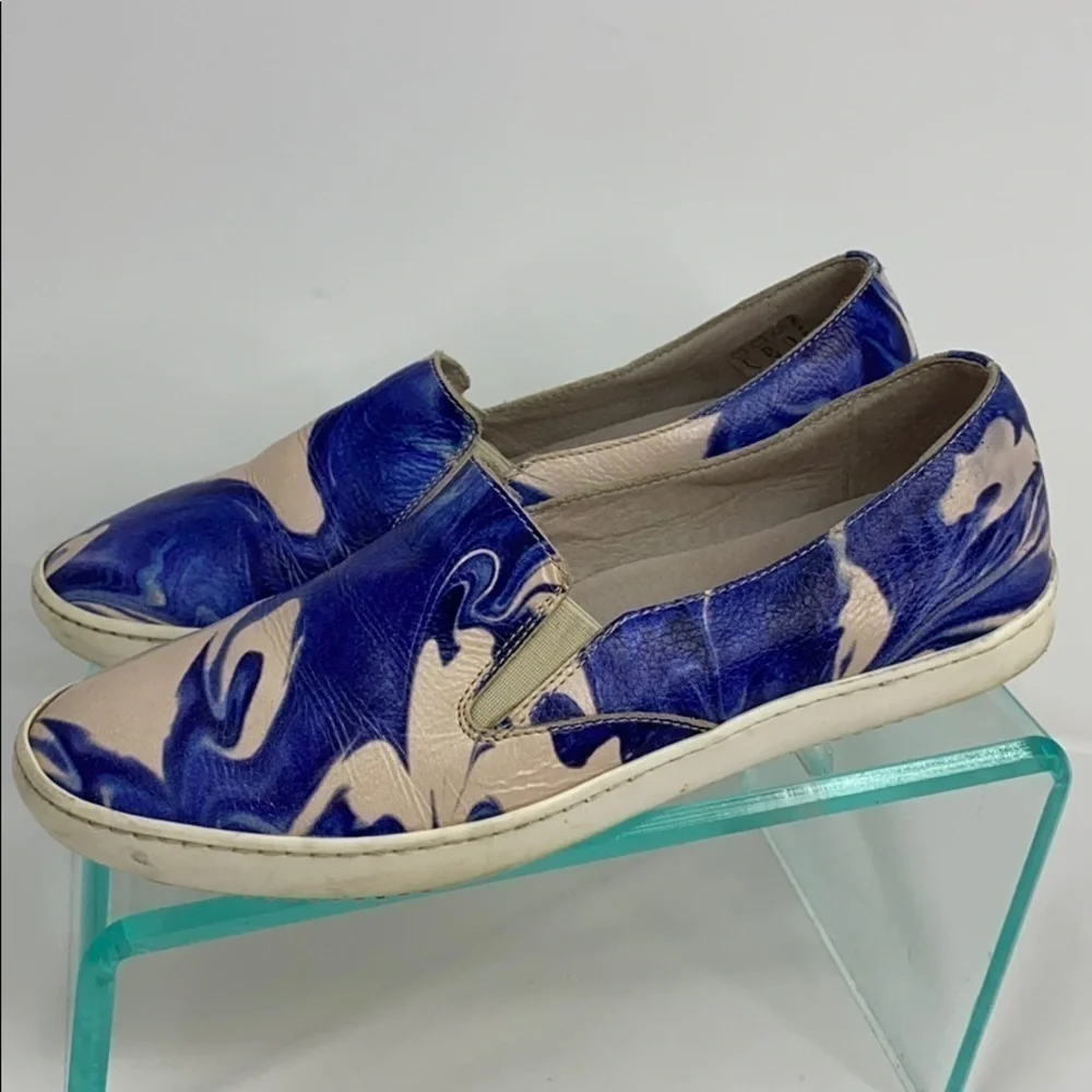 Penelope Chilvers Sz 39 Leather Slip On Sneaker